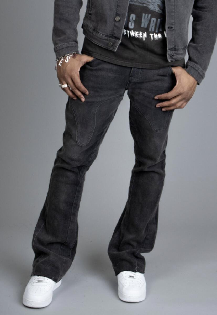 Black Wash Denim Jeans