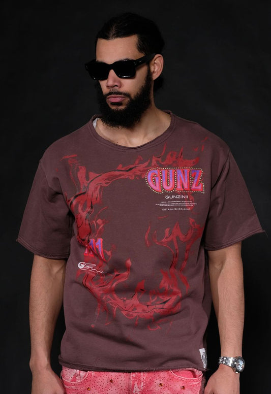 GUNZINII / BROWN 11:11 TEE