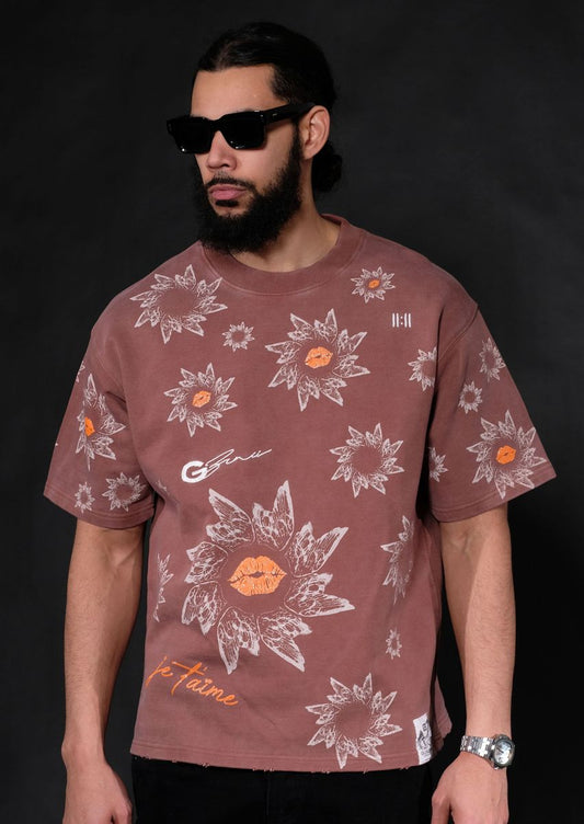 GUNZINII / BROWN LIPS TEE