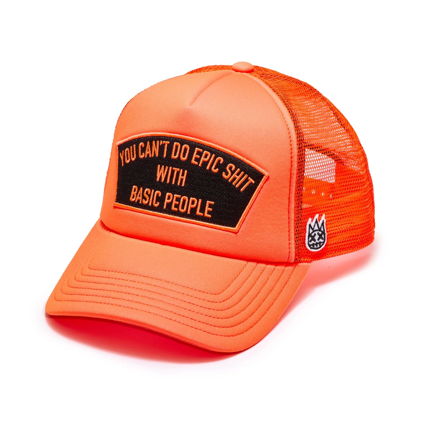 CULT ORANGE "EPIC SHIT MESH TRUCKER HAT