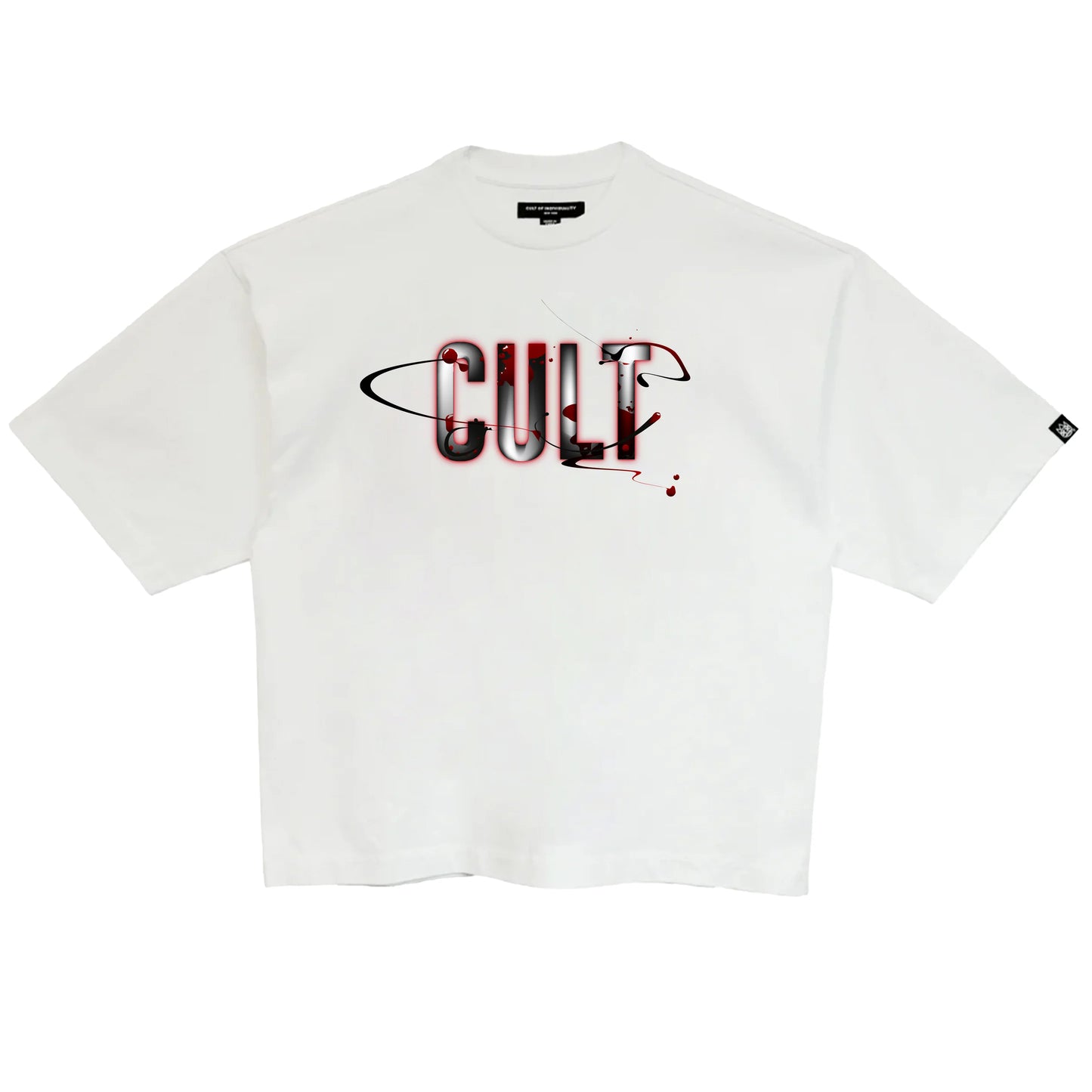 CULT BLOOD LOGO WHITE TEE