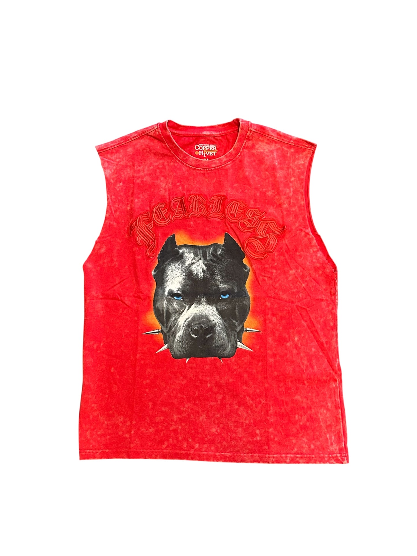 RED BULLDOG MUSCLE SHIRT