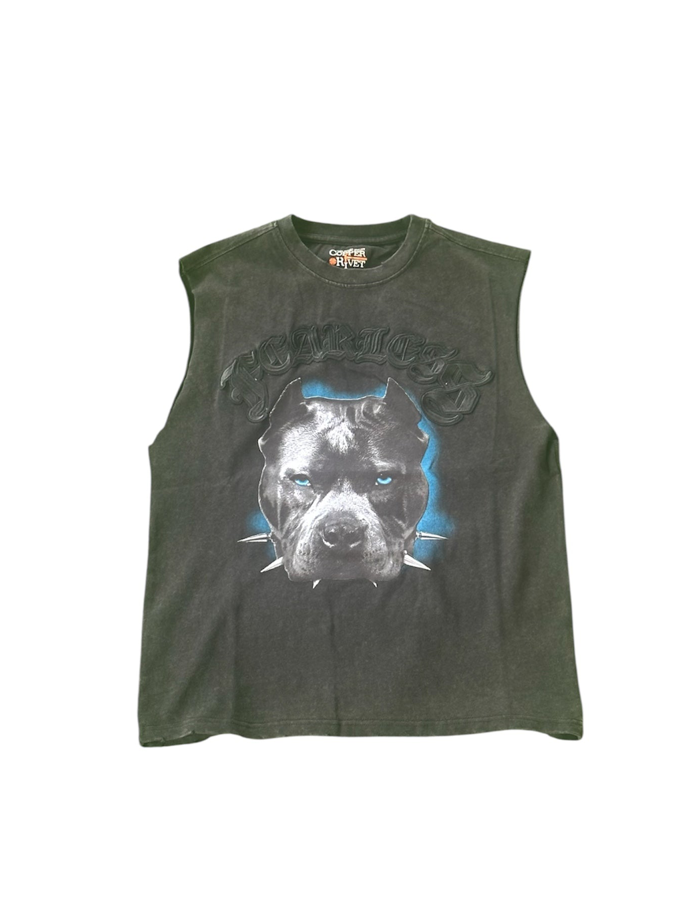 BLACK BULLDOG MUSCLE SHIRT