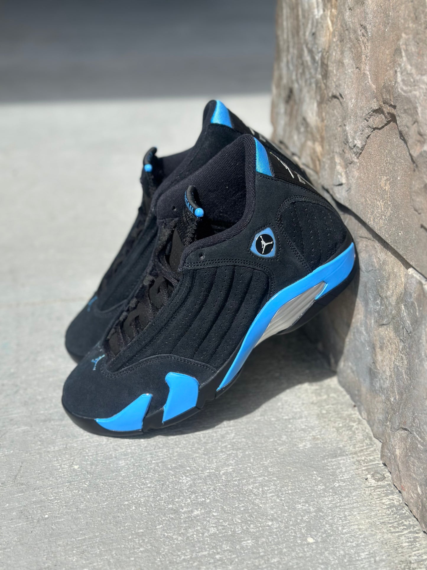 Air Jordan 14 GS "University Blue/Black"