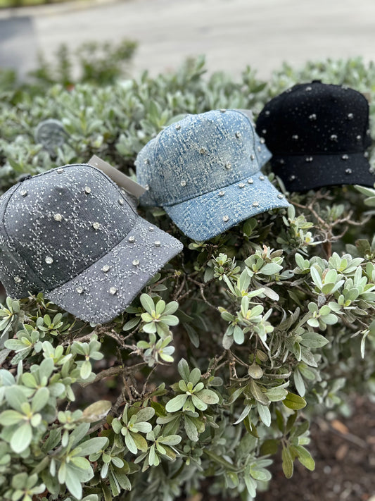 VICIOUS Studs Hat 'Black'