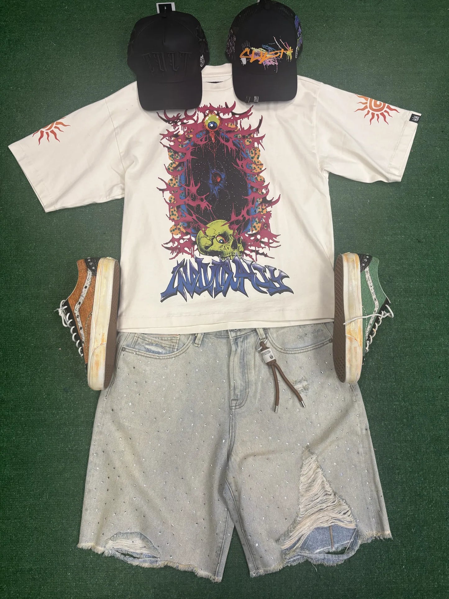 CULT ALONG CAME A SPIDER TEE SHIRT