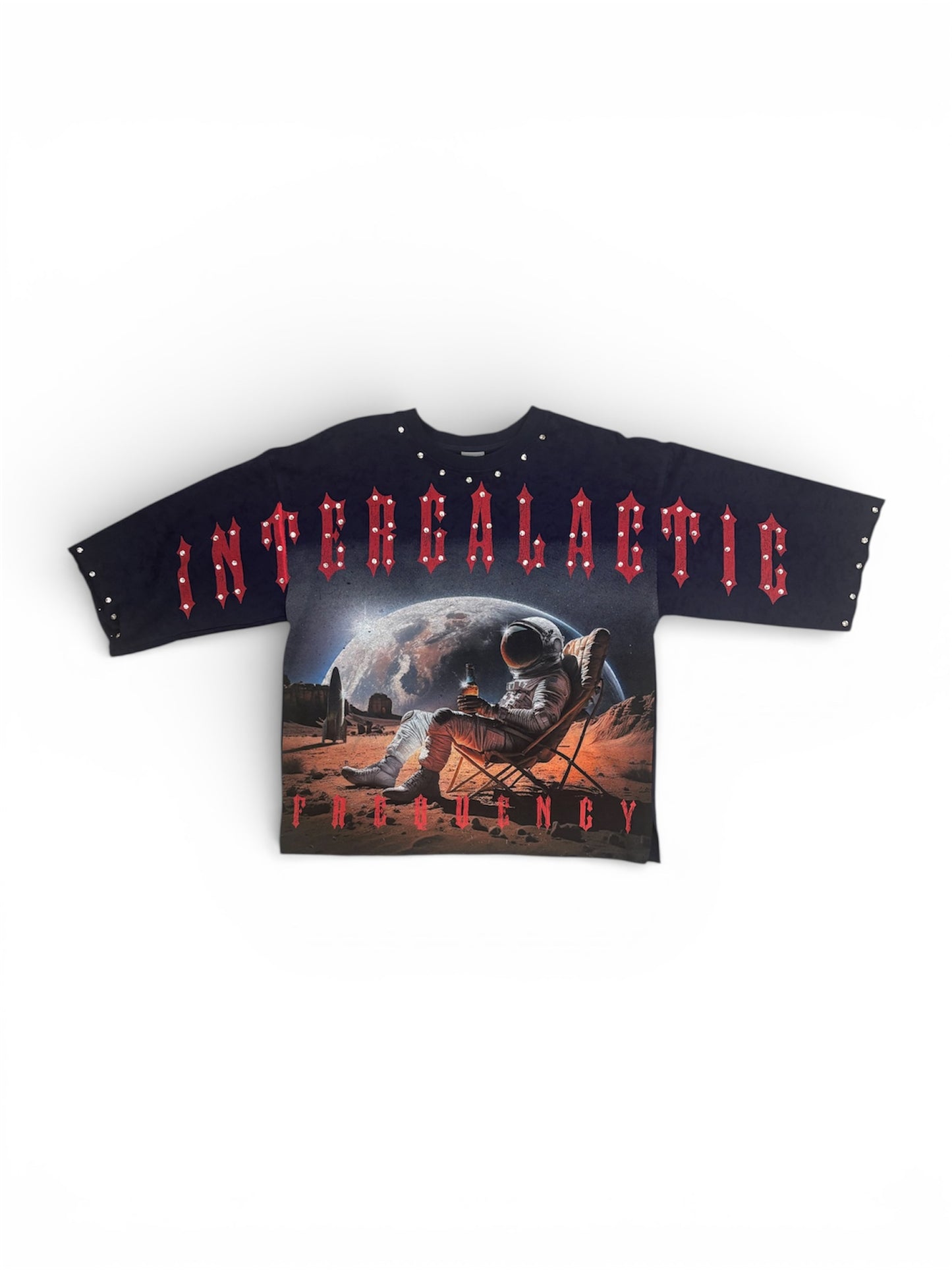 TAKER NAVY ASTRONAUT TEE