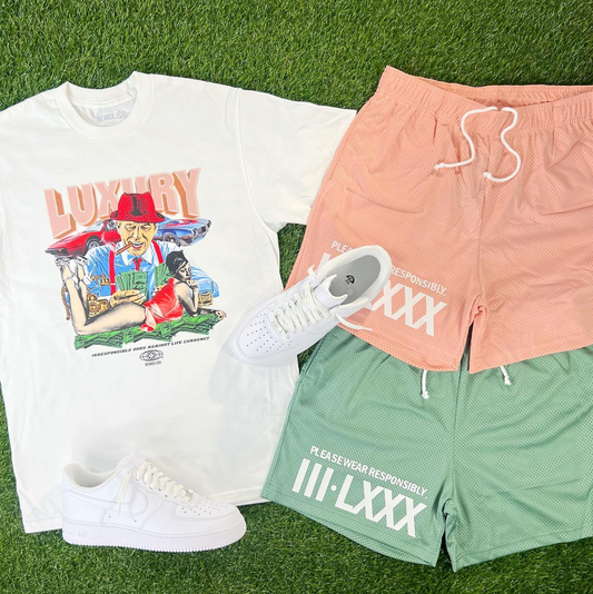 Men, Boys, Teens, Gifts, Wmns, Girls, Urban, Style, Fashion, Mens Tees, Womens Tees, Teen Tees, Boys Tees, Urban Apparel, Demolish, Luxury Dealer Tee, White Tee, Multi, Money,