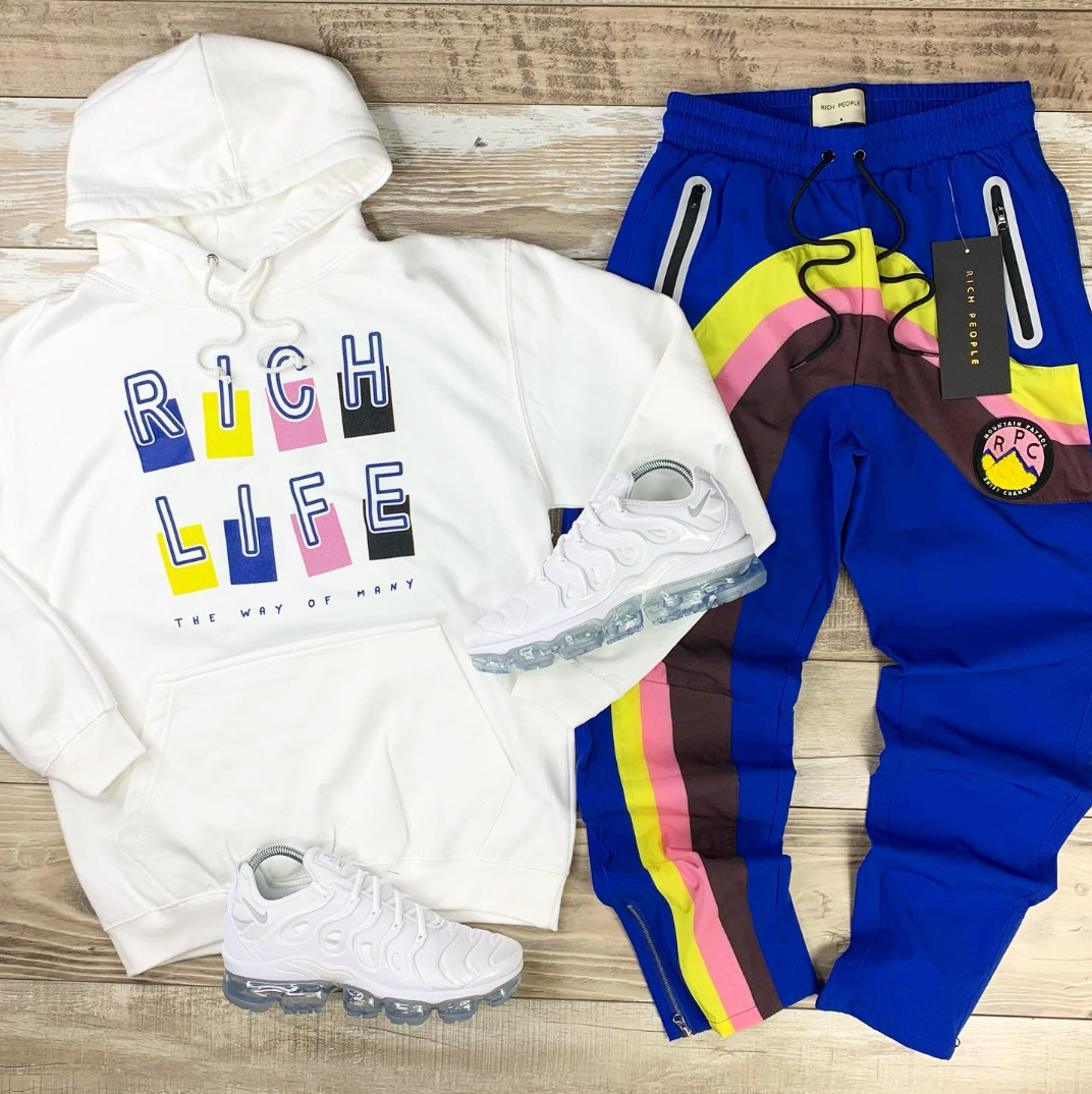 Sunset Drip Pants (Blue/Yllw) /SU 10C,D