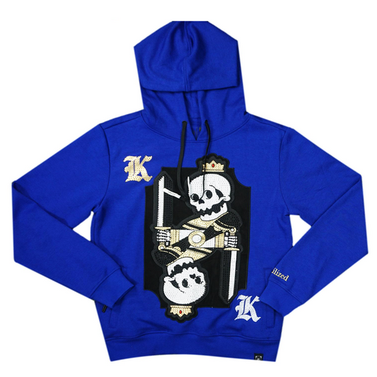 Civilized King Hoodie Set (Royal) /SU17