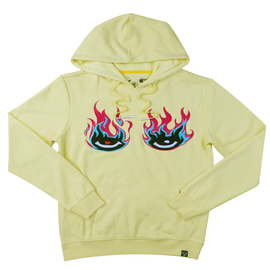 Fire Eyez Hoodie Set (Pale Yellow) /SU18