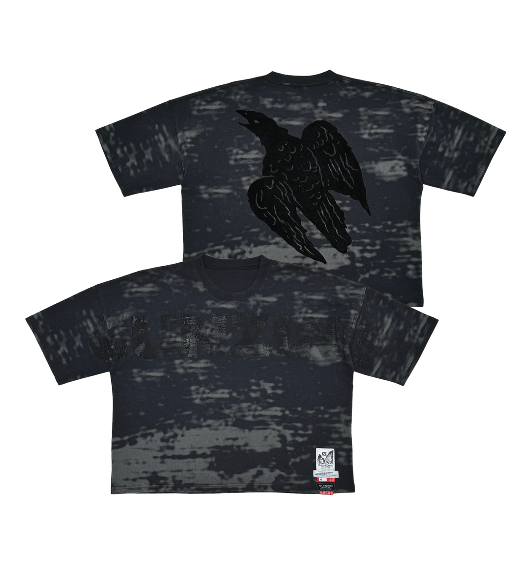 GUNZINII / BLACK EGALE TEE