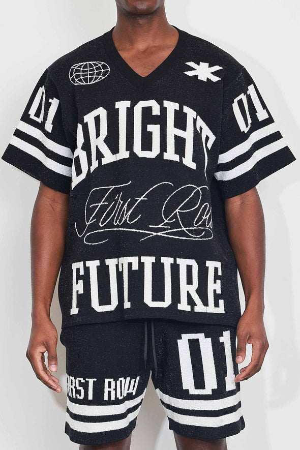 FR BLACK & WHITE SHORT SET