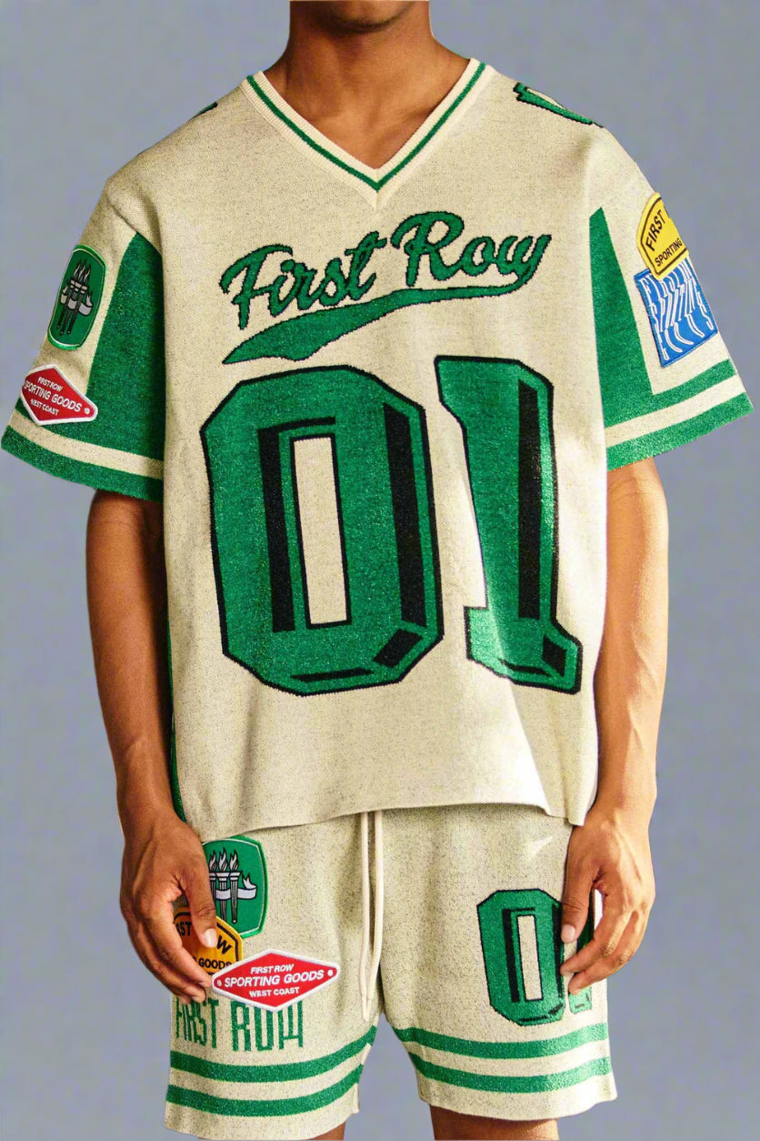 FR GREEN SHORT SET