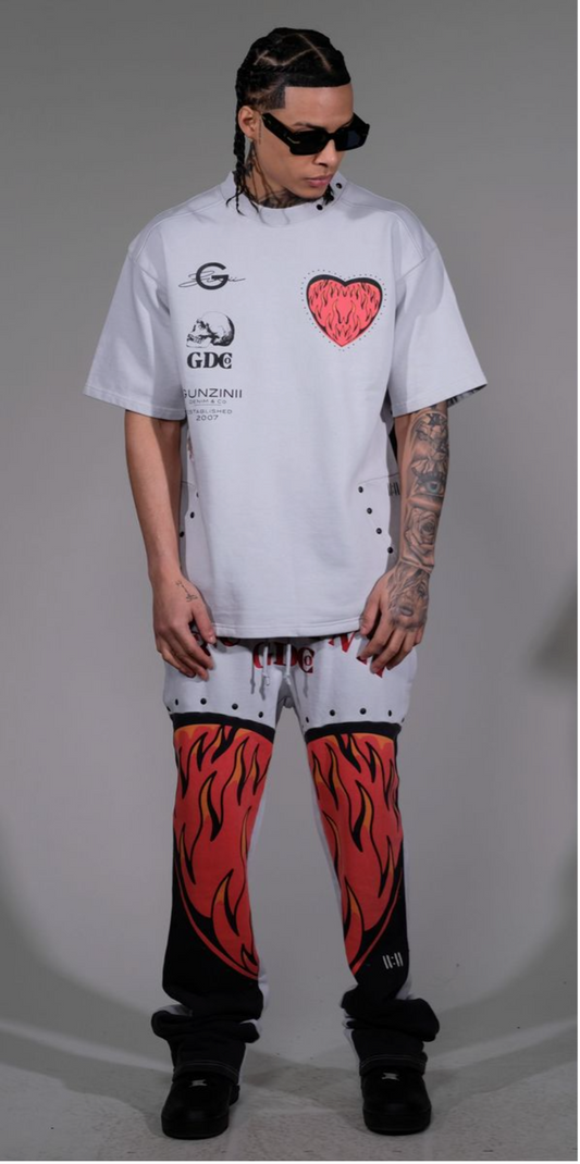 GZ  Majestic Flame T-Shirt/Pant Set