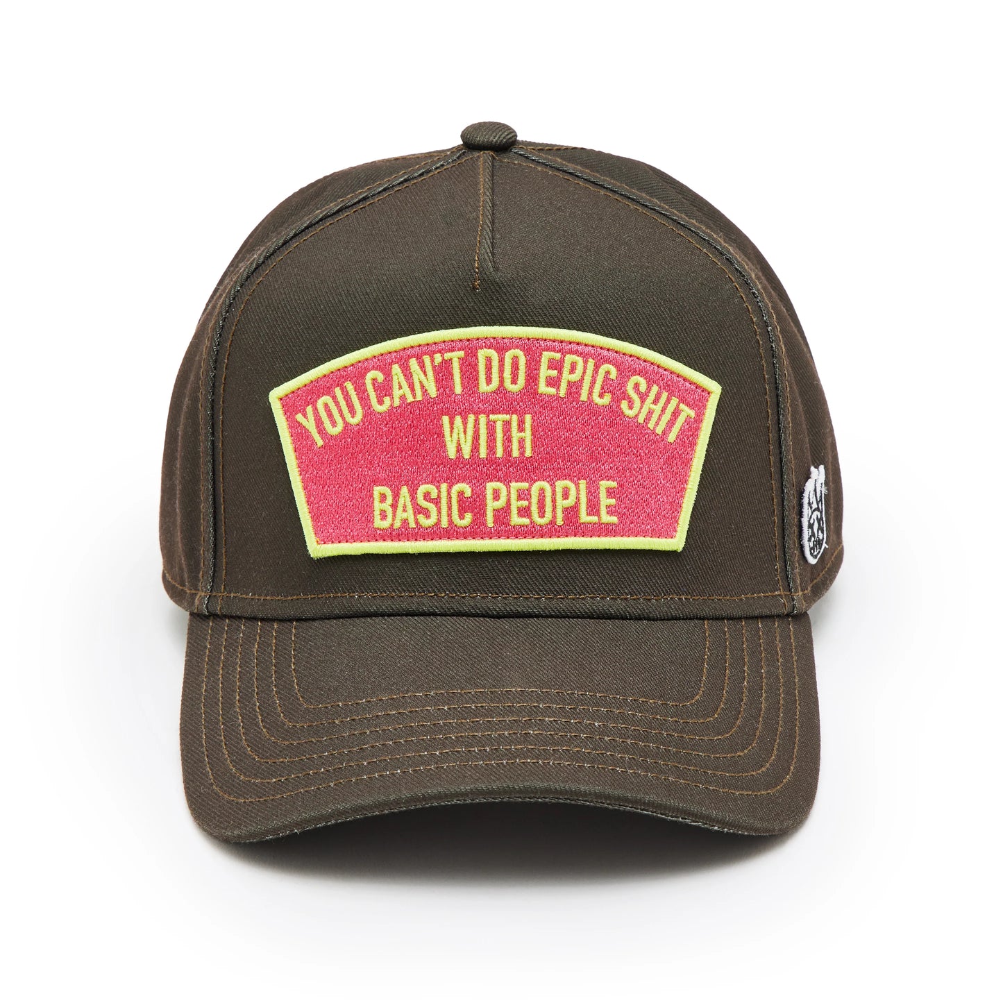 SAGE LOGO MESH BACK TRUCKER HAT "CANT DO EPIC SHIT"