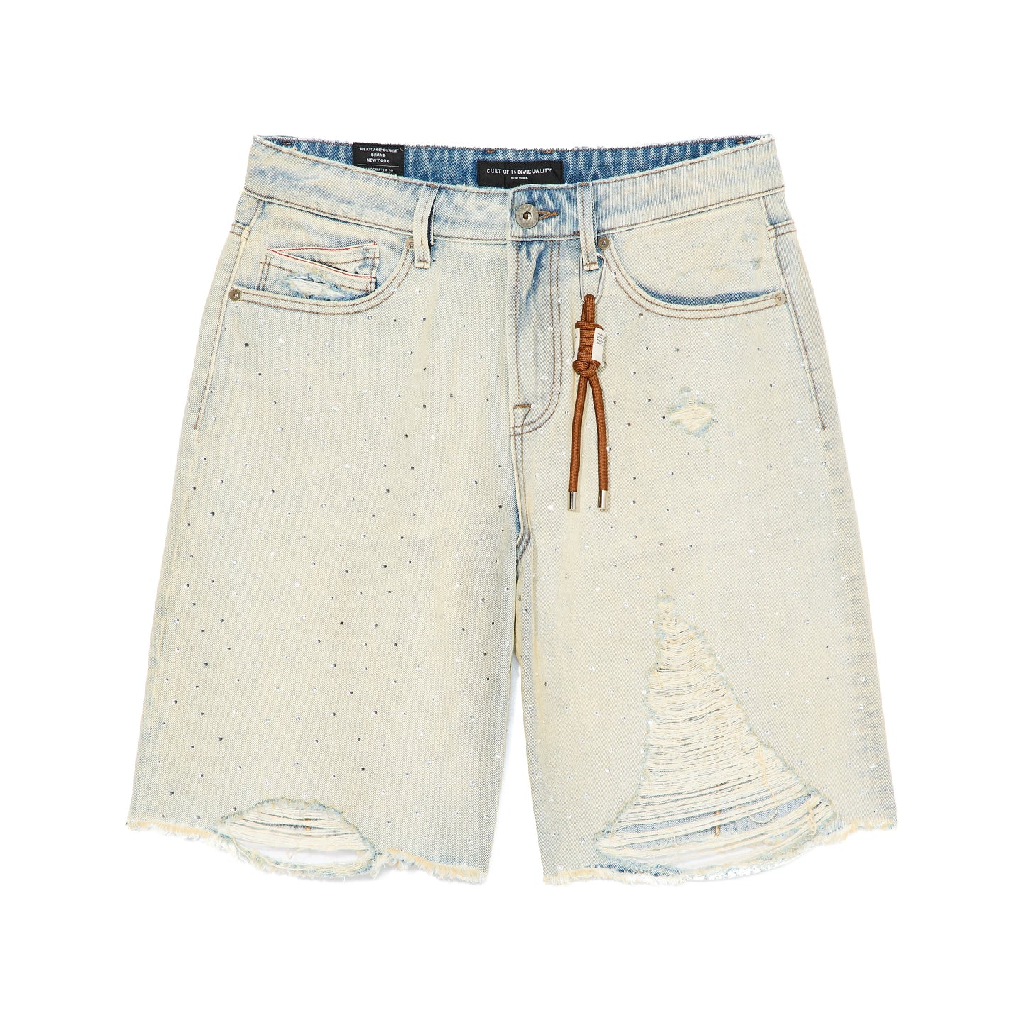 CULT GRUNGE SHORTS IN ANTIQUE