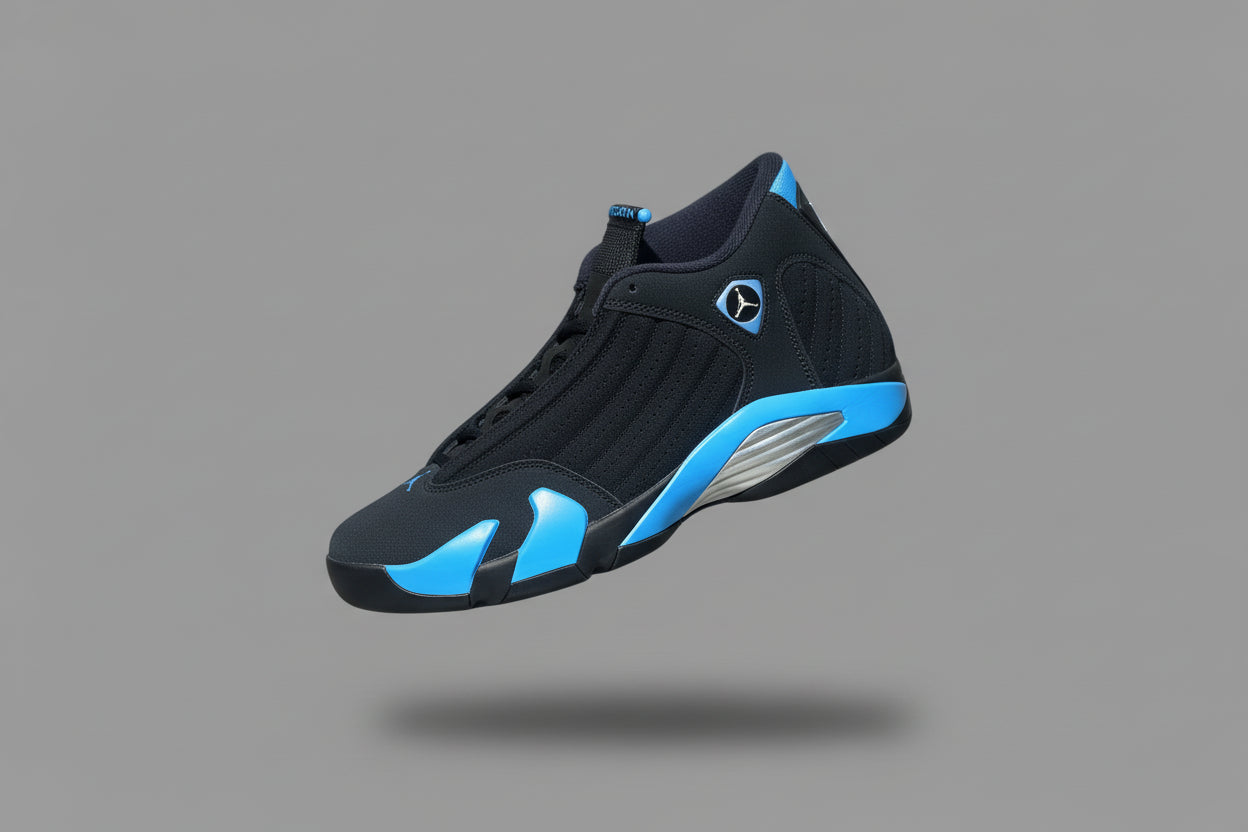 Air Jordan 14 GS "University Blue/Black"