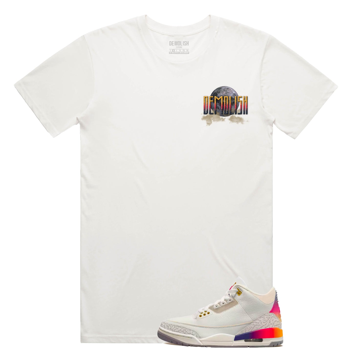 Enthusiasm Purpose Tee (Natural/Multi)