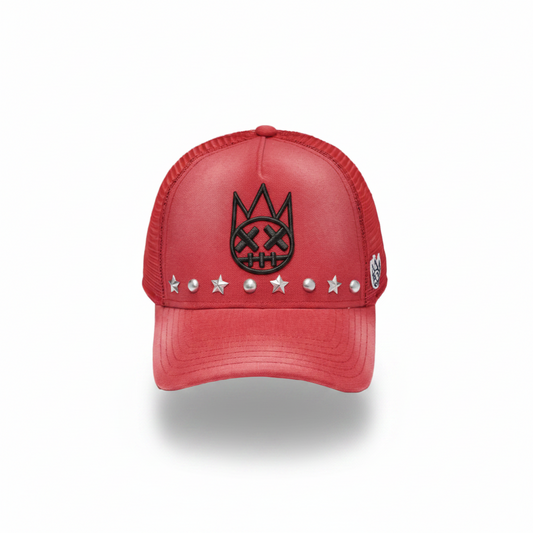 CULT RUMBA RED TRUCKER HAT
