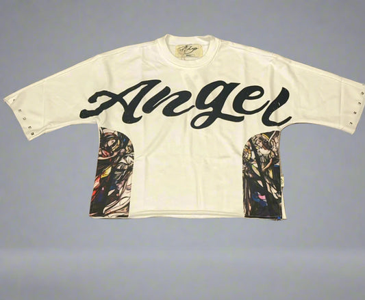 BKYS- White Angel Crop Top