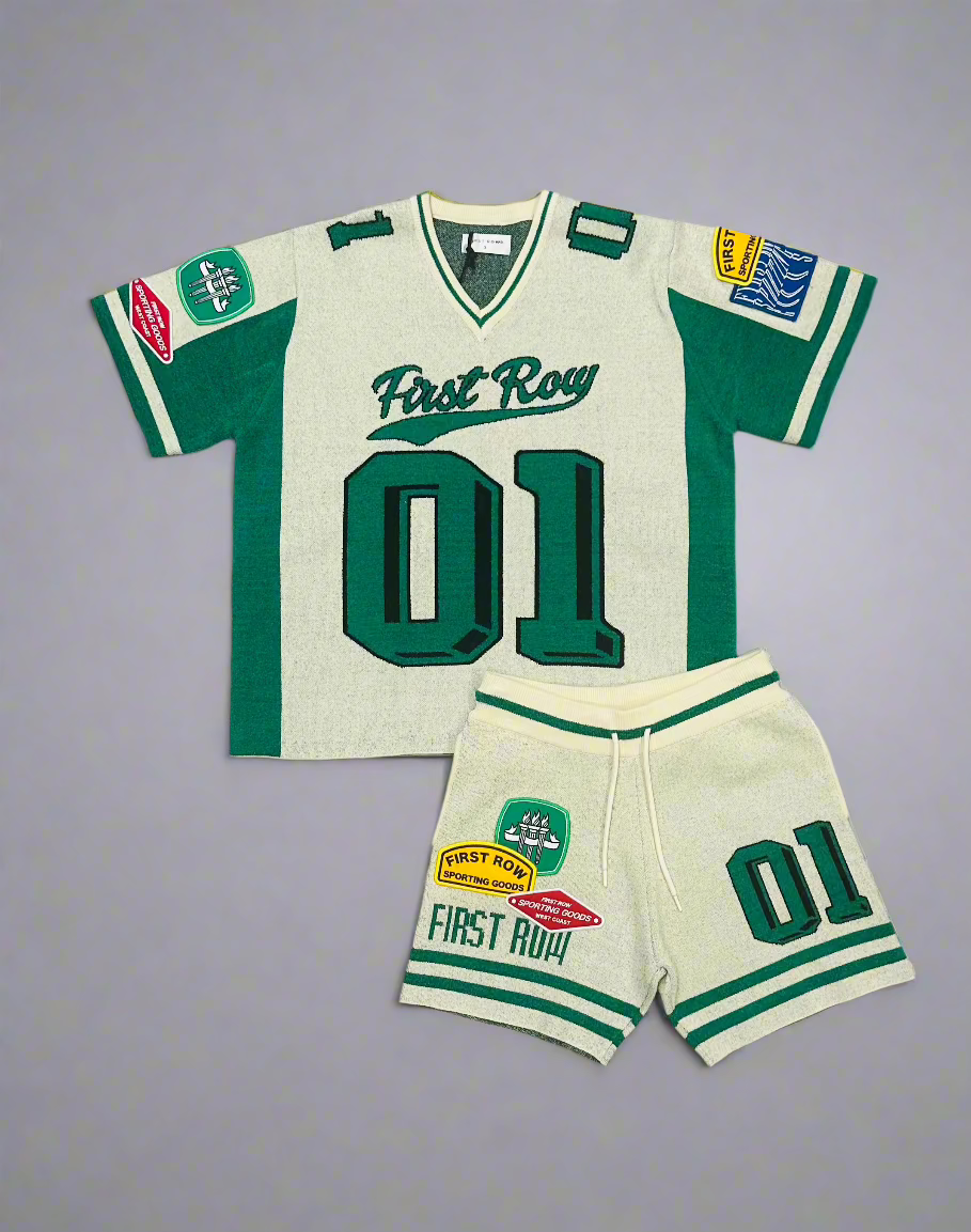 FR GREEN SHORT SET