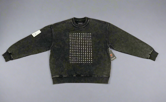 PUBLIK DENIM DIAMOND SWEATER