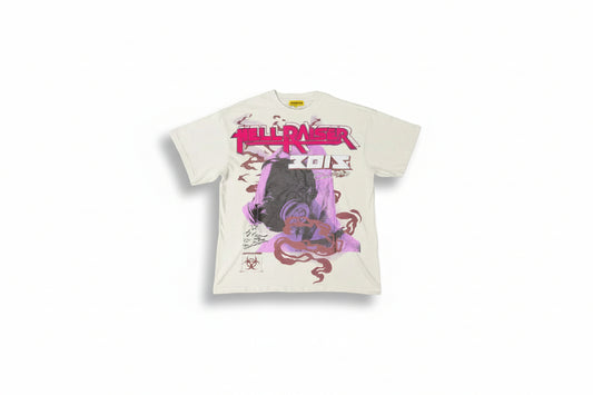 CIVLZED Light Grey Graphic T- Shirt