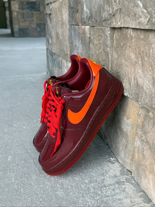 AIR FORCE 1 LOW QS DARK RED