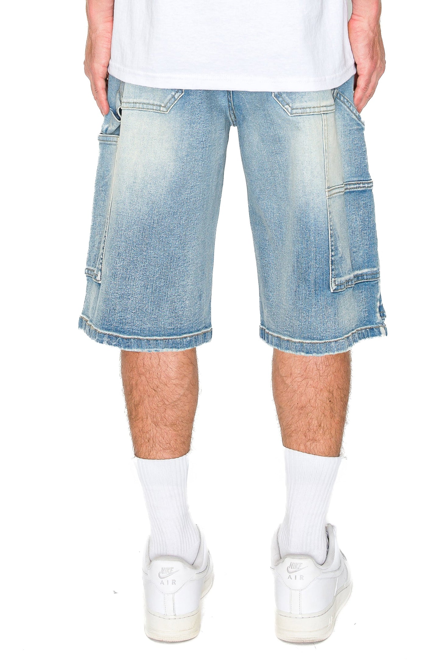 VICTORIOUS / BLUE DENIM SHORTS JEANS