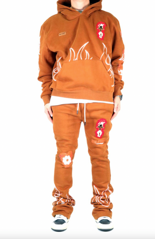 Kleep love to keep hoodie/PANTS SET b2/c2