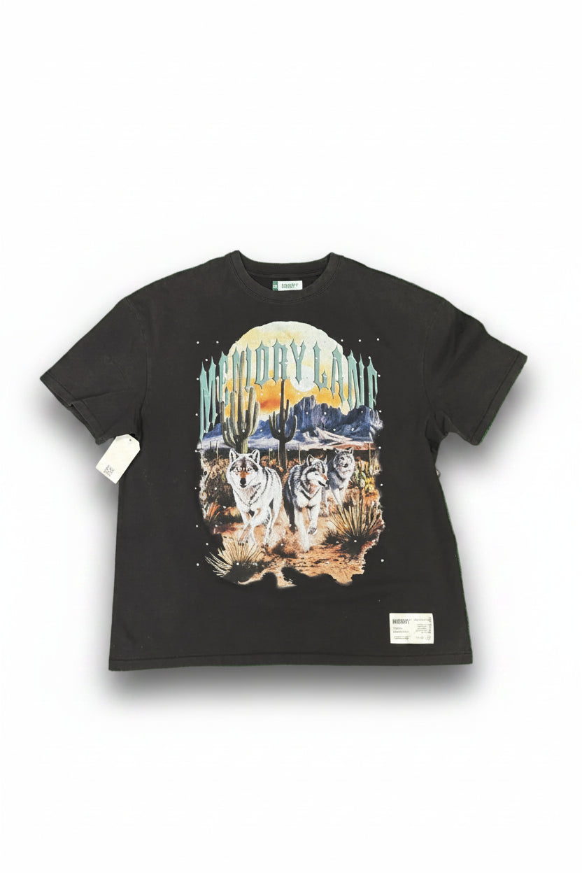 Black memory tee shirt