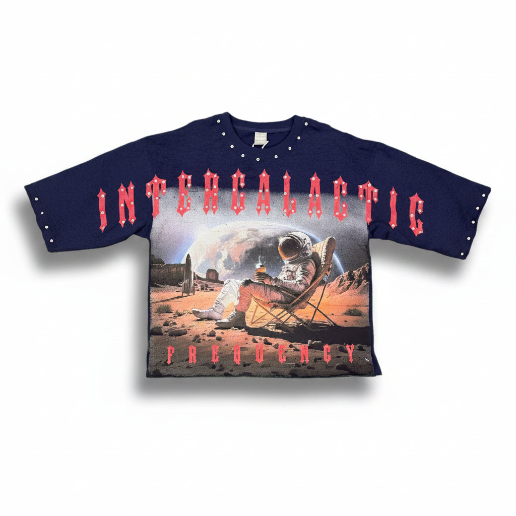 Taker Blue intergalactic tshirt