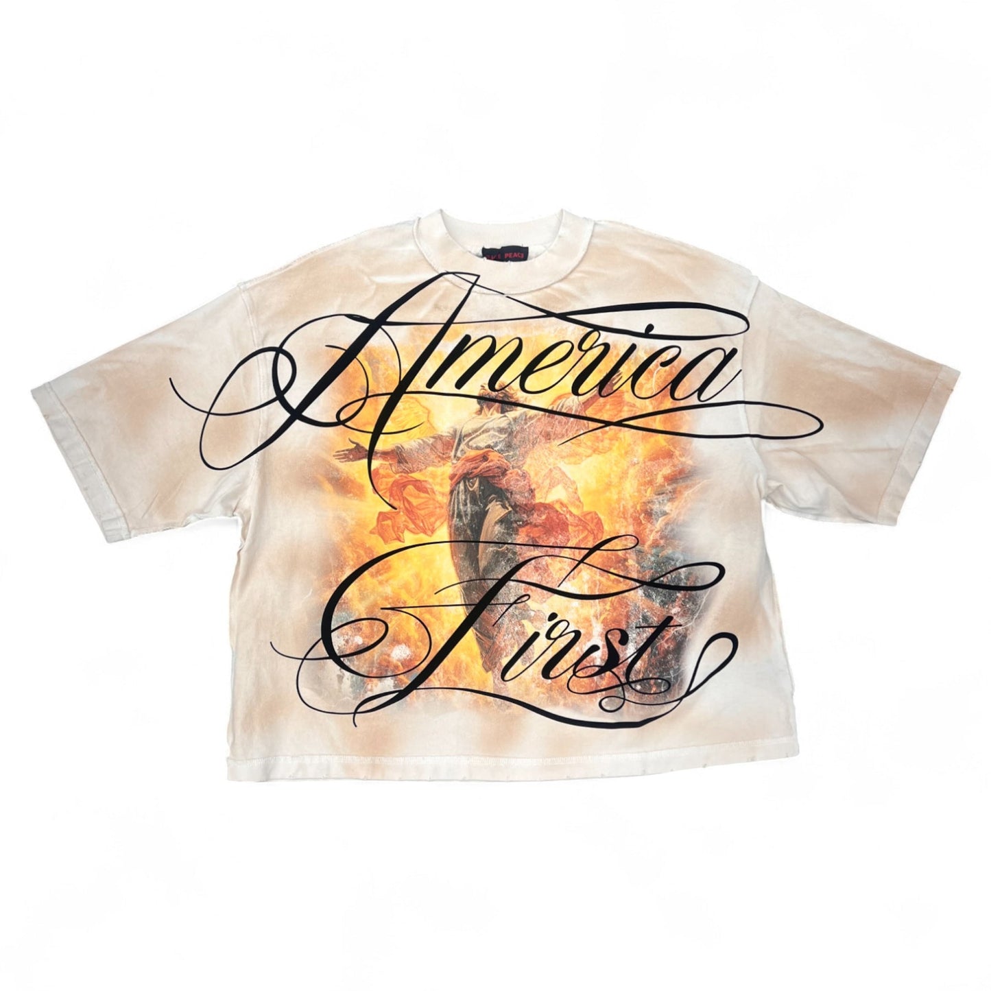 RARE PEACE / KHAKI AMERICA FIRST TEE