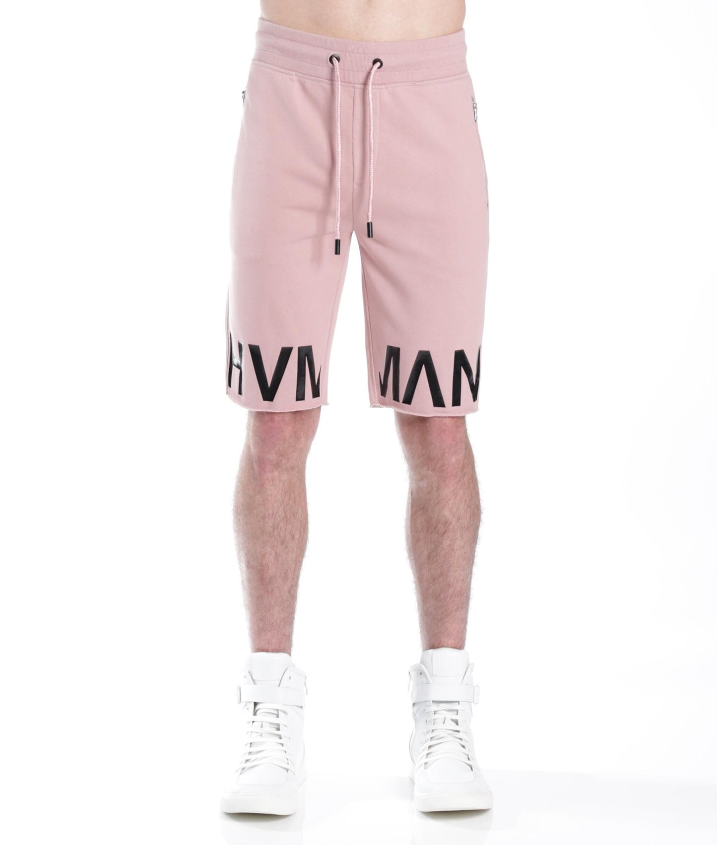 HVMAN French Terry Sweatshort (Dusty Pink) /C5