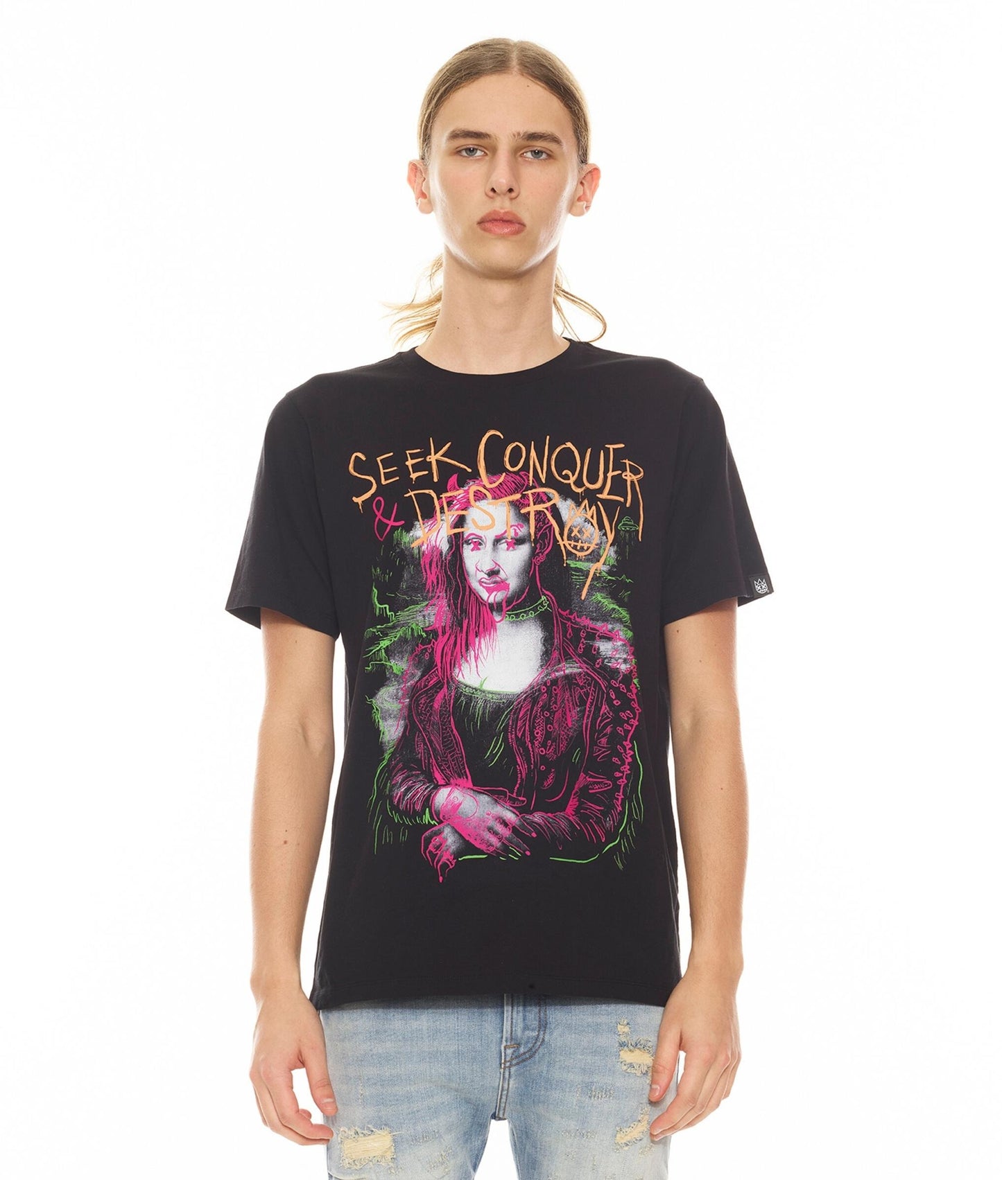 Seek Conquer Destroy Tee (Black) /D9