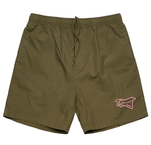 Global Warming Shorts (Olive) /D1