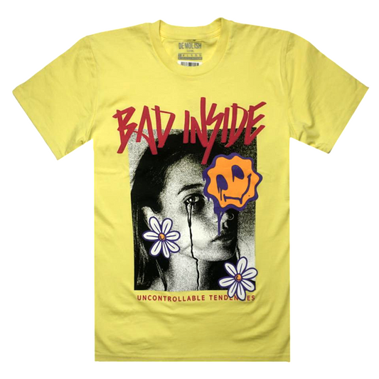 Bad Inside Tee (Lemon/Pnk/Prp) /D18