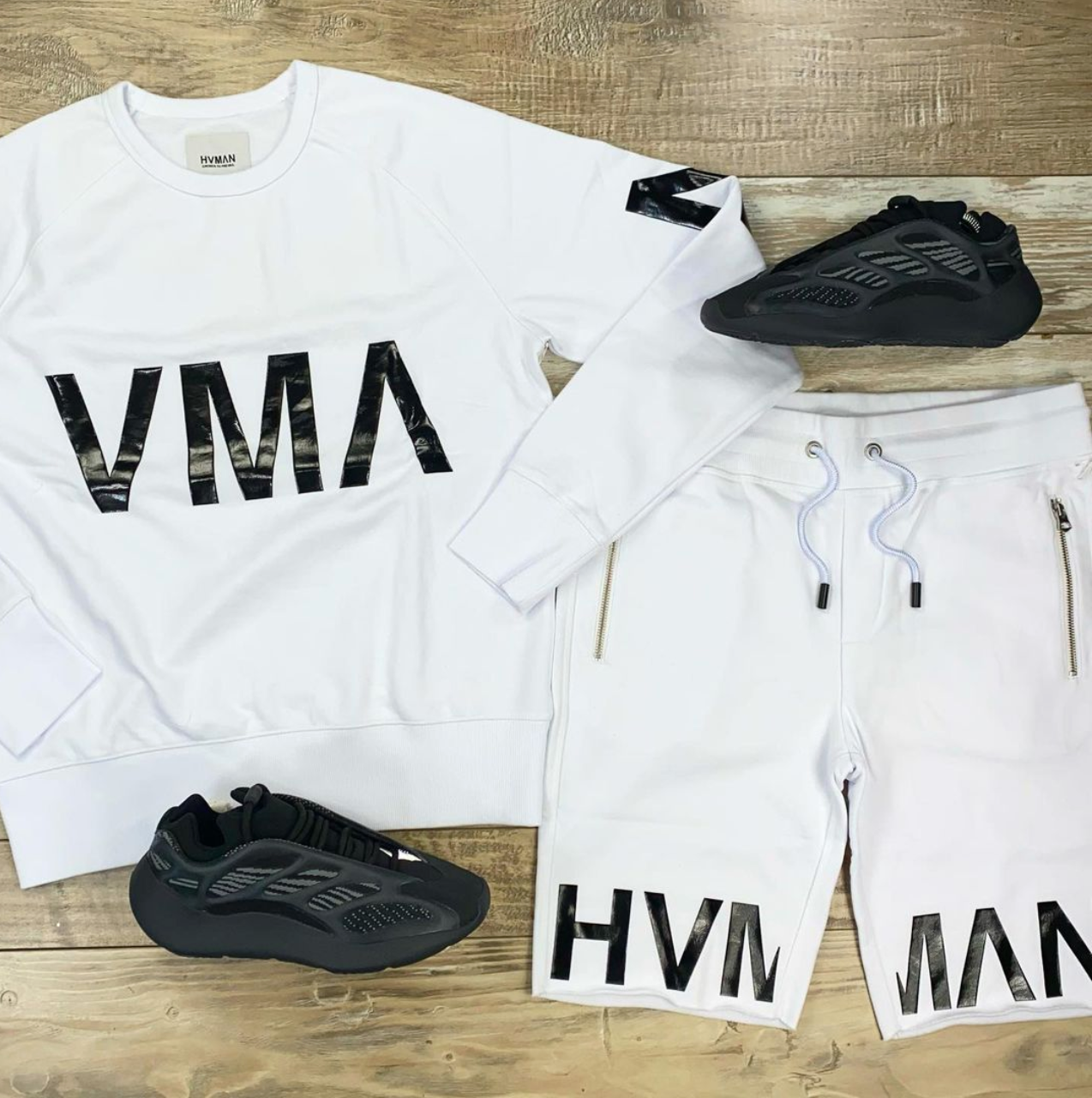 HUMAN Crewneck (White) /C1