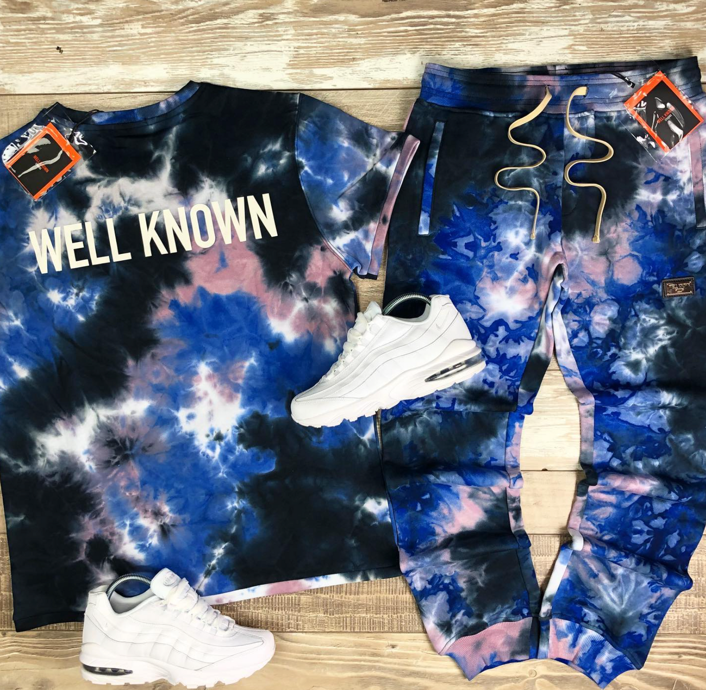 Houston Tie-Dye Sweatpants (Indigo) /C7