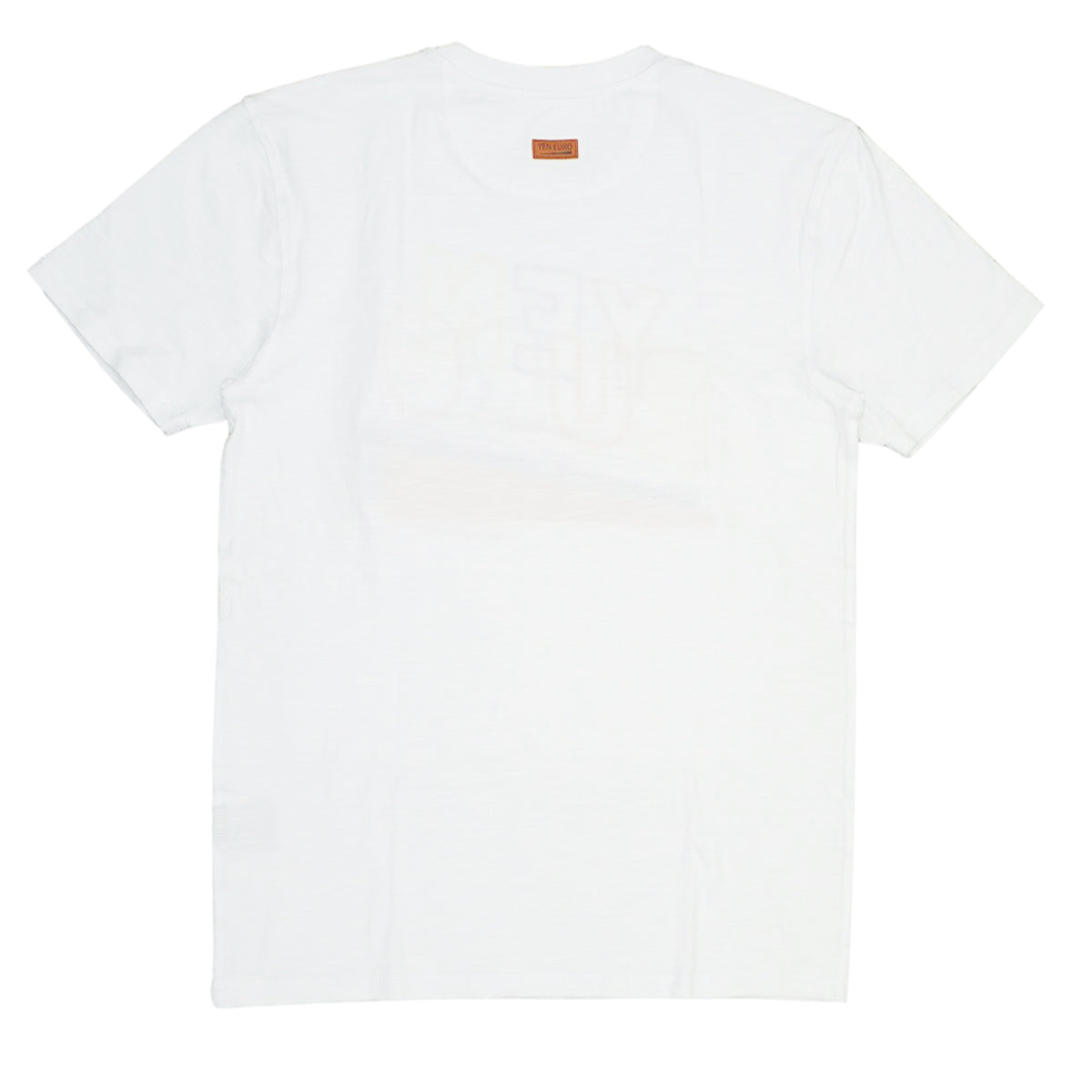 YE Chenille Stencil Tee (White) / D10