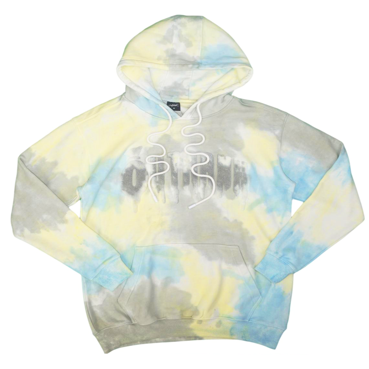 Blue Chee$e French Terry Tie Dye Hoodie (Blu/Yllw/Grey) /C3