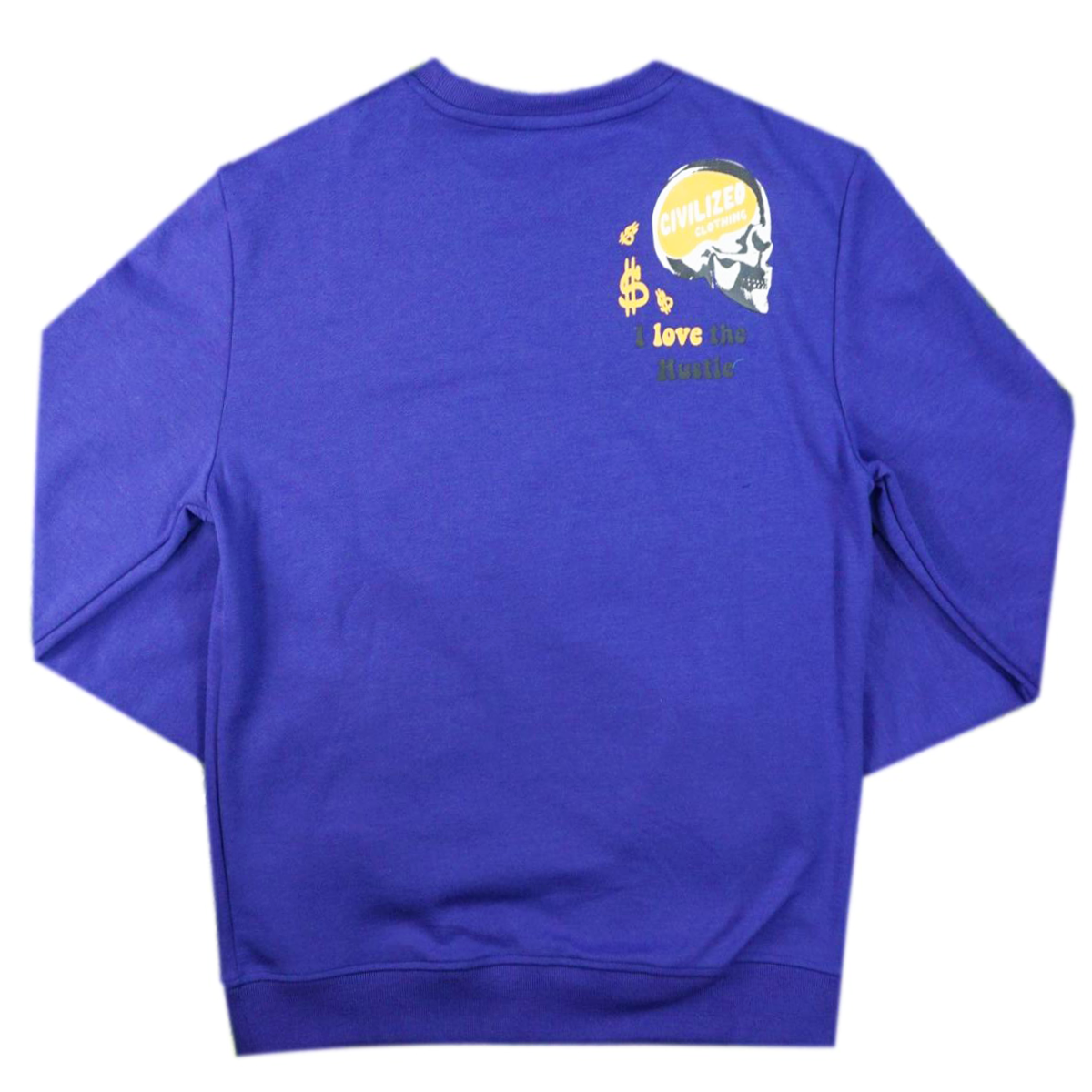 Money Lust Crewneck (Purple) /D18