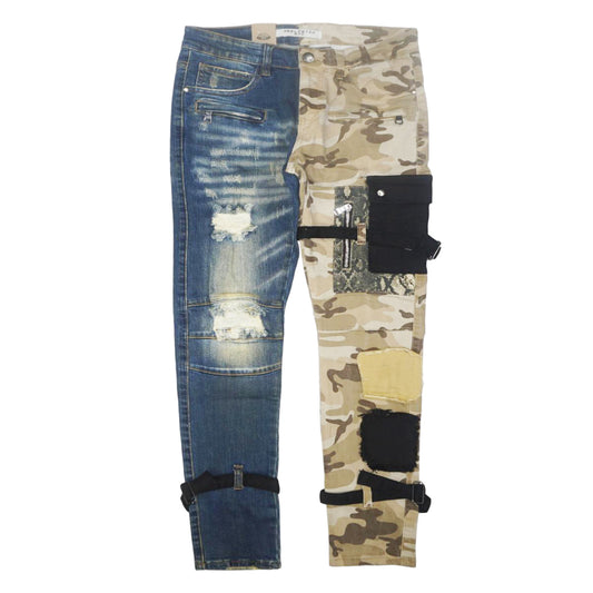 Sahara TECH Camo Stretch Slim Fit (Blu/Tan) /C9