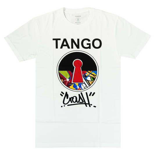 Crash x Tango Hotel Tee (White) /D5